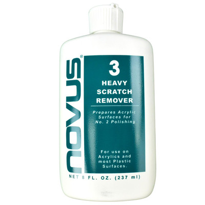 Novus Plastic Polish 3 -Heavy Scratch Removal