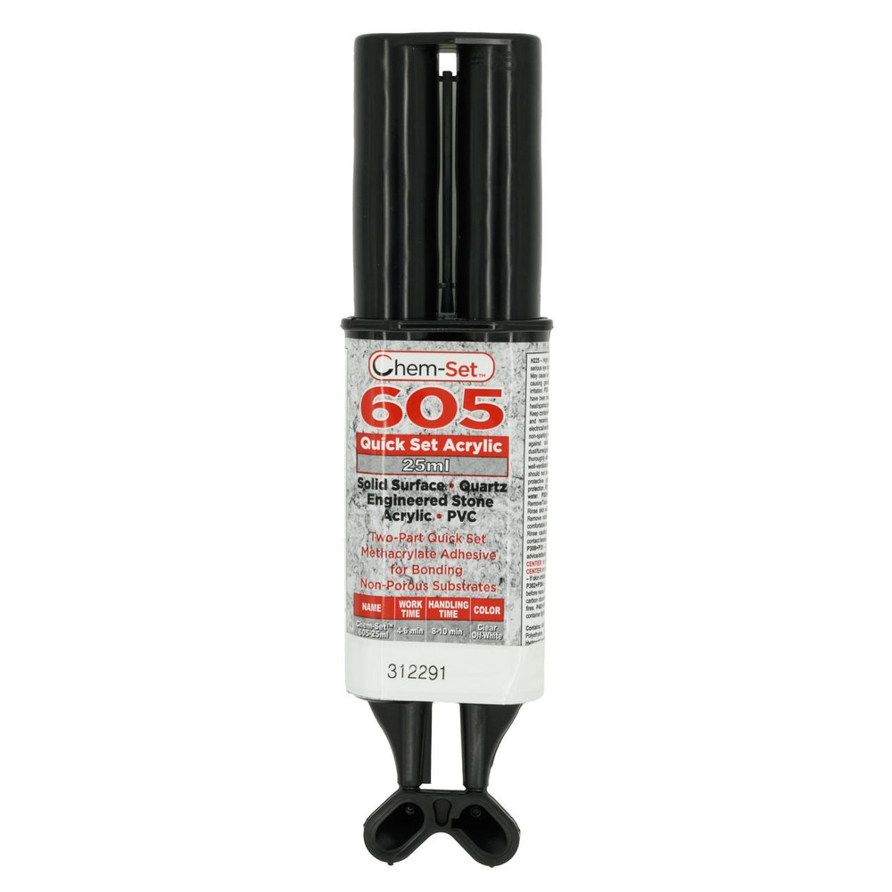 Chem-Set 605 Quick Set Acrylic Adhesive, 25 mL