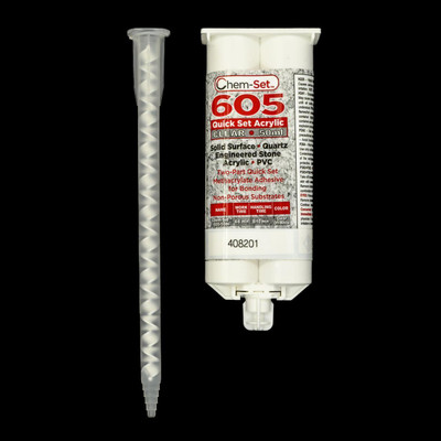 Chem-Set 605 Quick Set Acrylic Adhesive, 50 mL