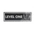 LaserMax Metallics wayfinding level one sign.