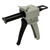 Manual Dispensing Gun for 50 mL Two Part Cartridges, Plunger 4:1