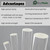 Acrylic  Plastic Rod, BuyPlastic Online, Custom Order Plastic Online