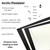 Black and White Cast Acrylic Plastic Sheet